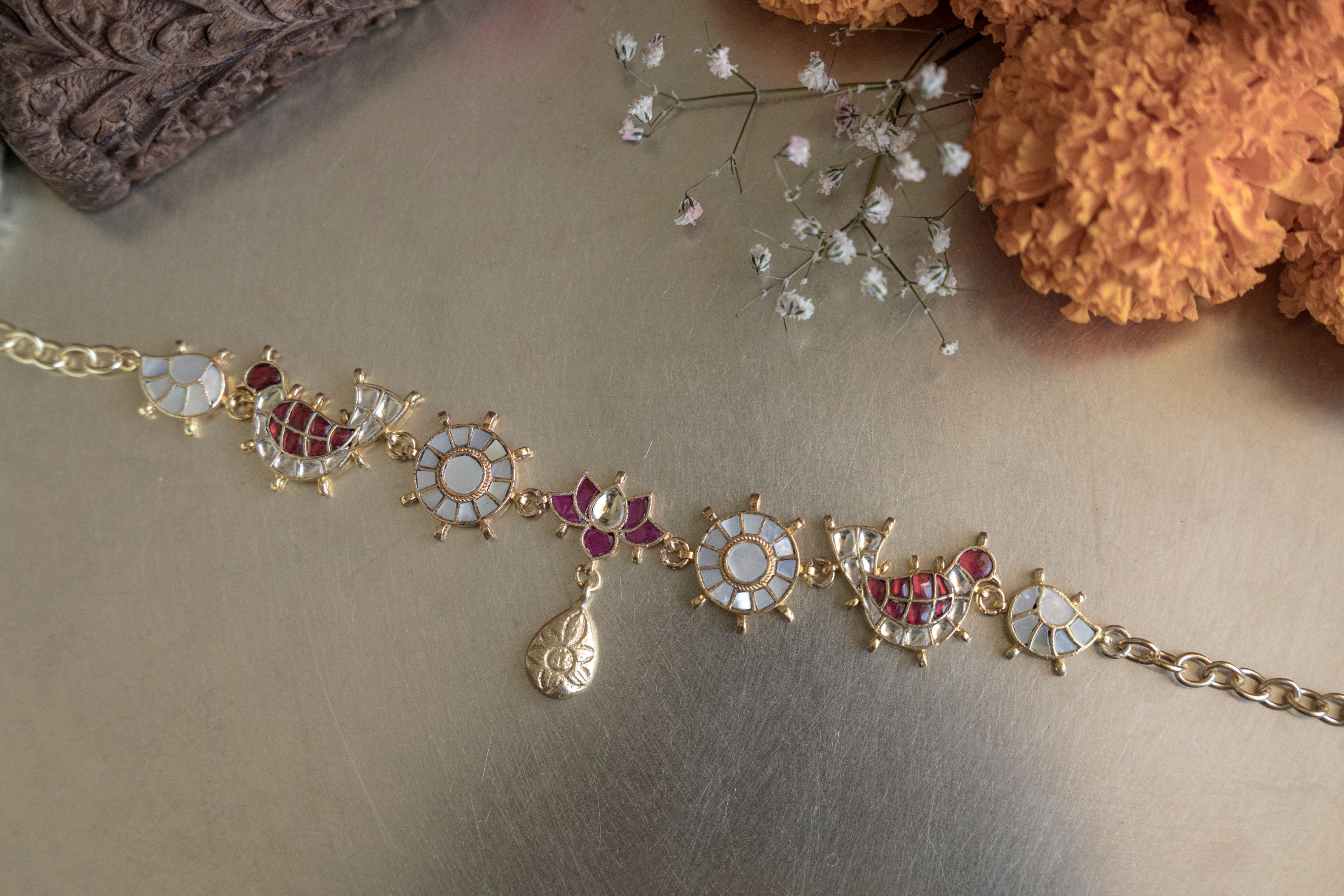 Kiyana Crest Necklace