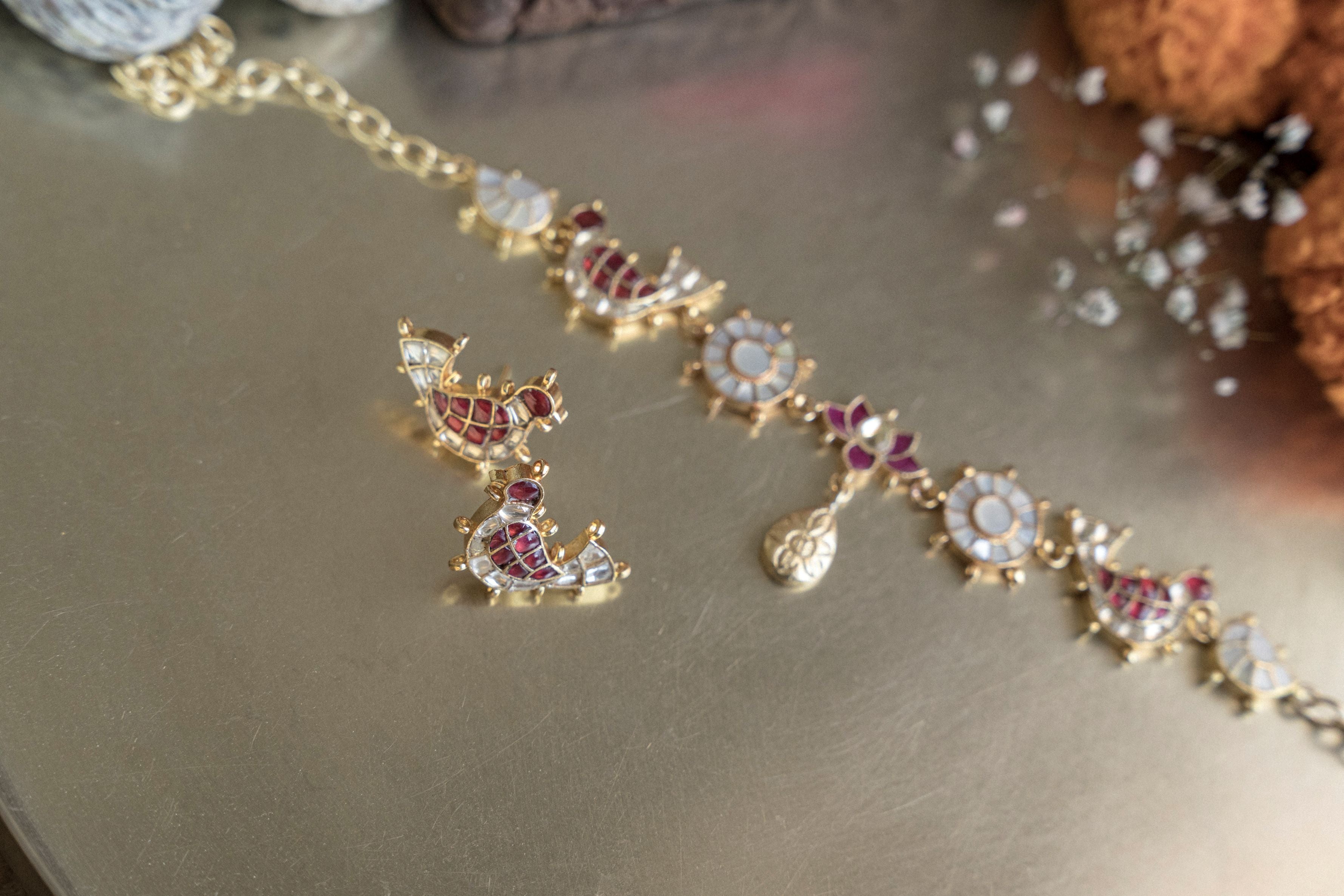 Kiyana Crest Necklace