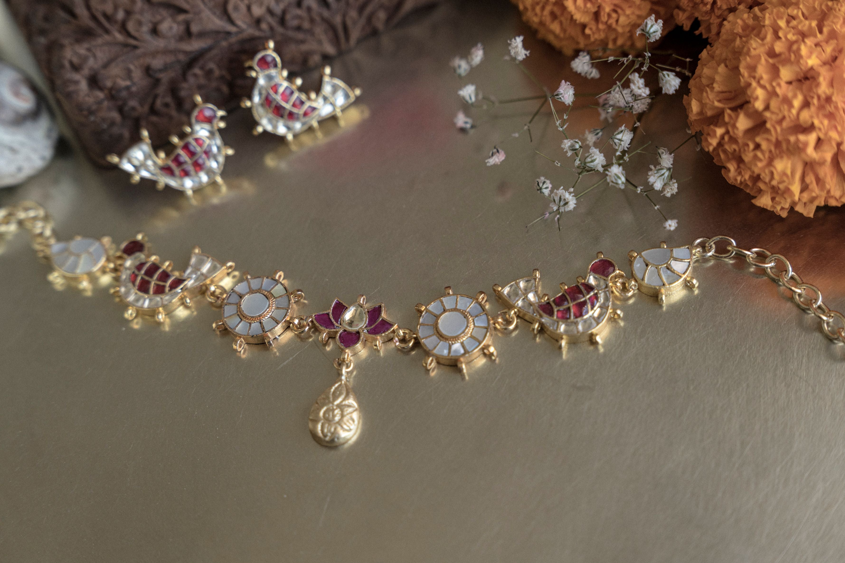 Kiyana Crest Necklace