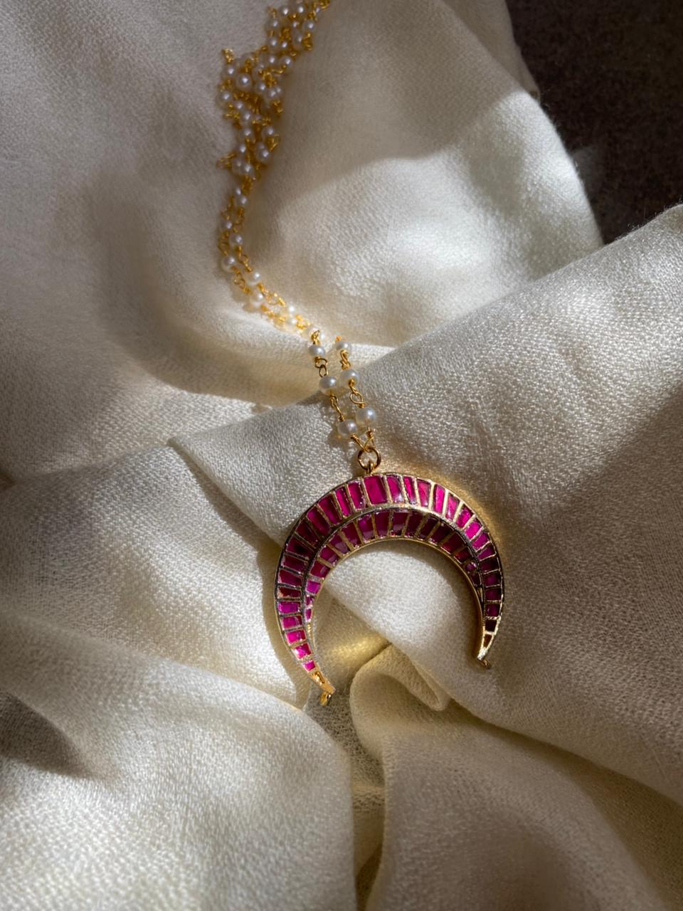 Where can I buy a moon necklace online in India?