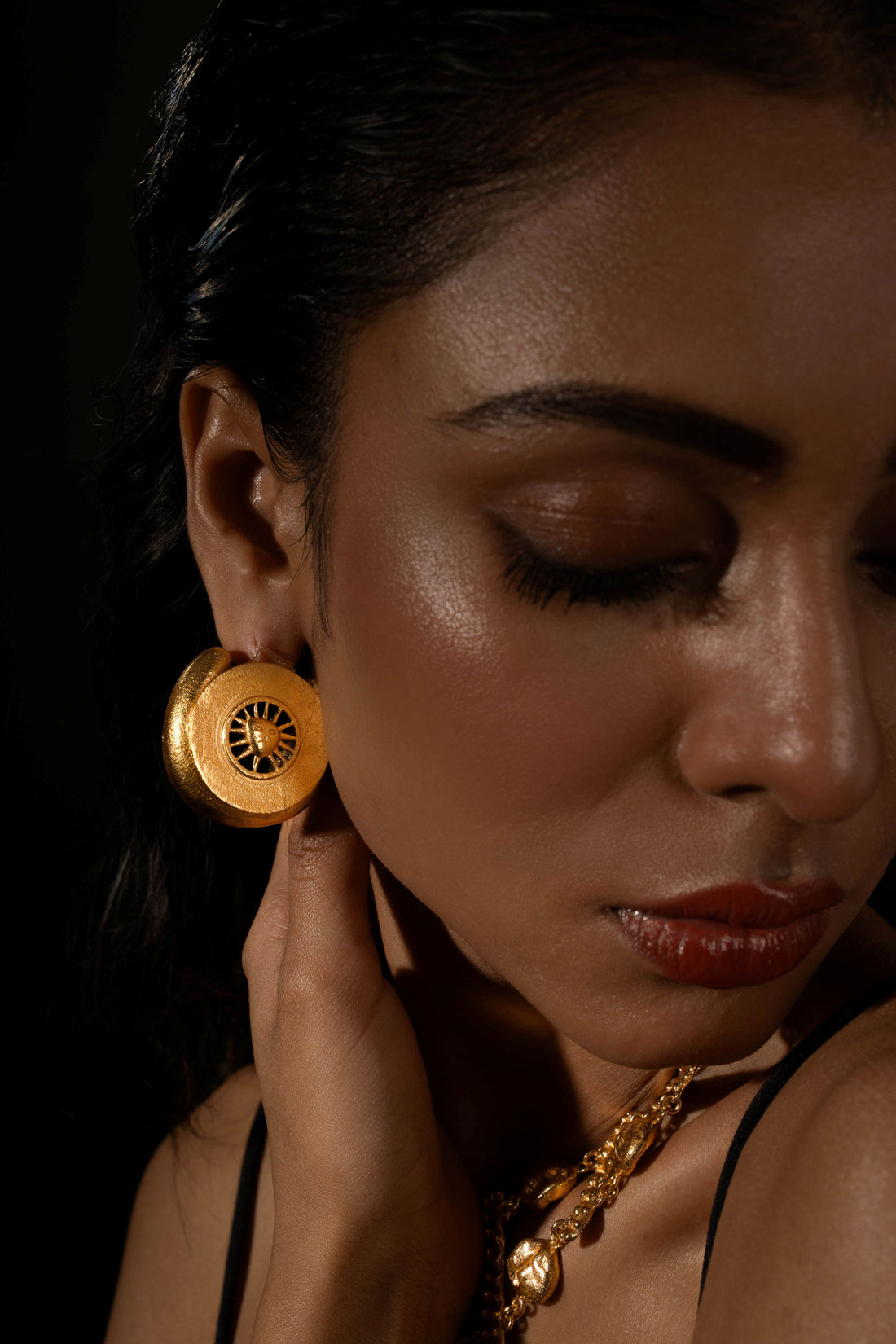statement boheman stud earring for women. shop now
