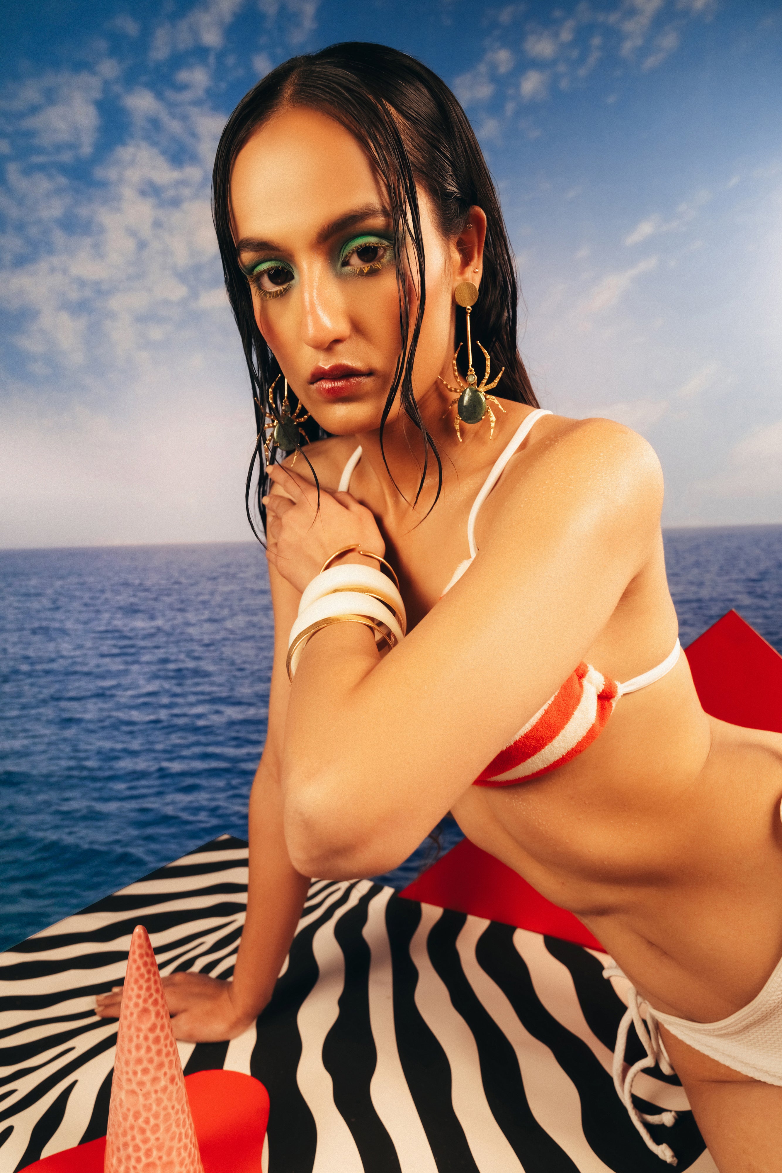 Spider costal Earrings