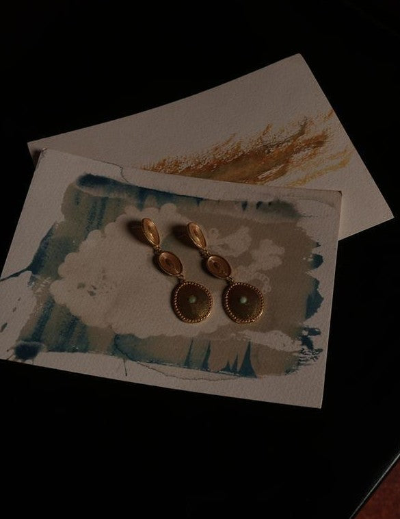 Dangle Drop Stone earring for women