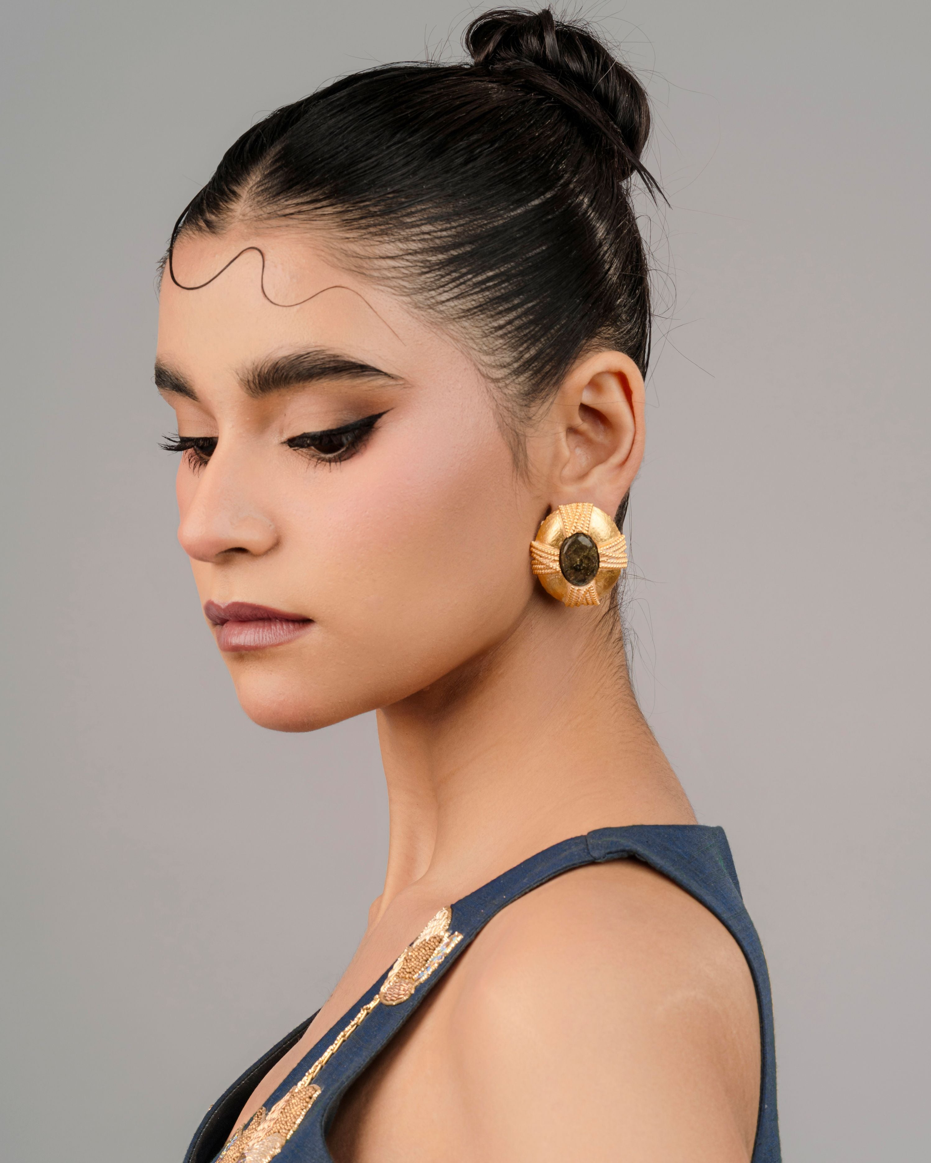 best stone stud earring in ahmedabad