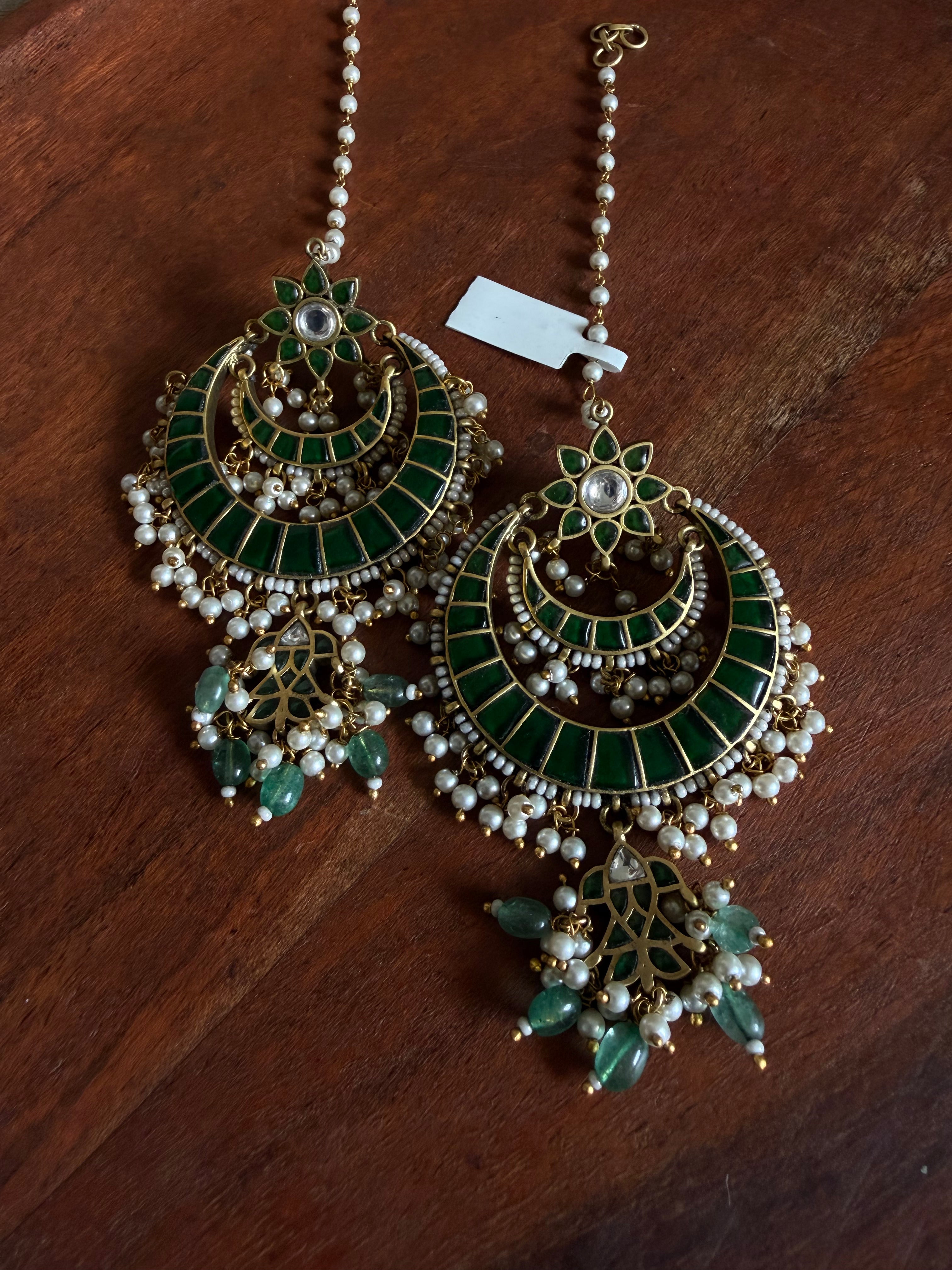 Pachi Jadau Kundan Earring