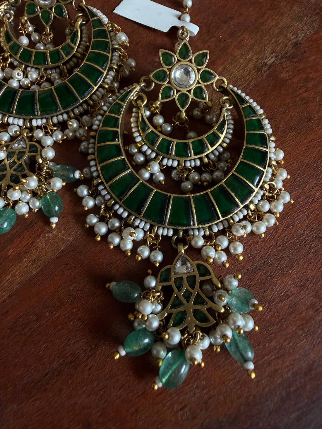 Pachi Jadau Kundan Earring