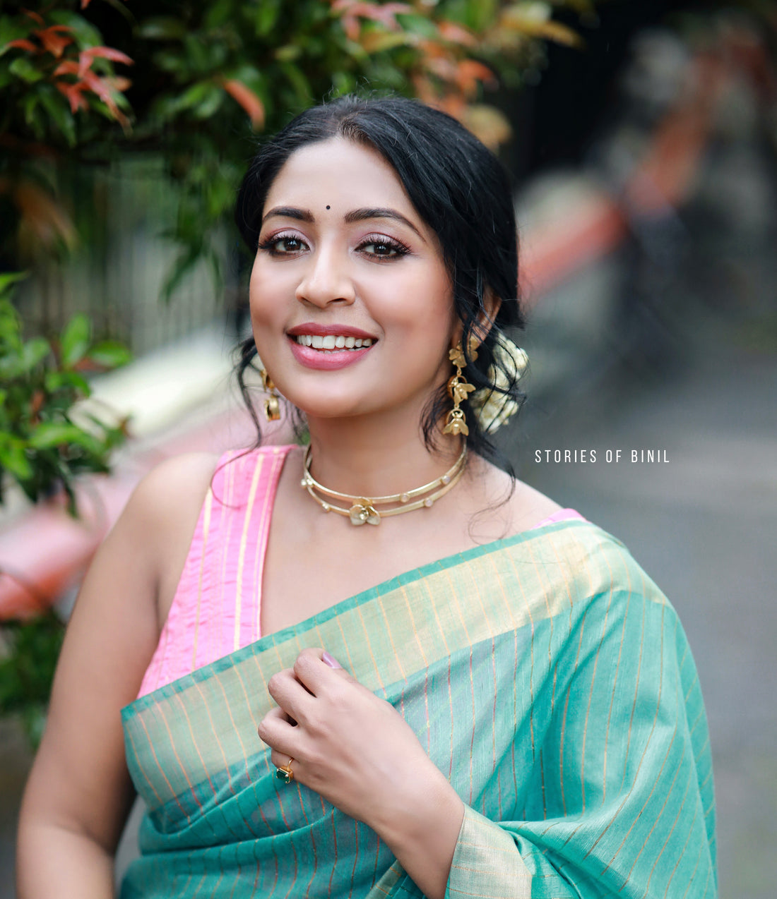 Navya Nair In BaalaJewels