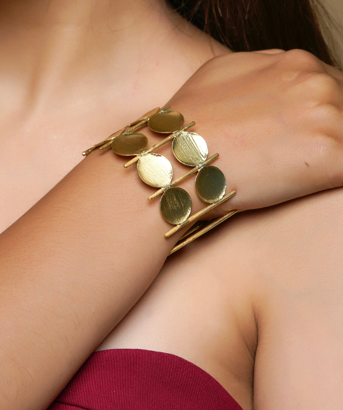 Circle fleck bracelet