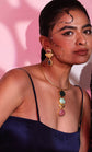 Heavenly pink earrings
