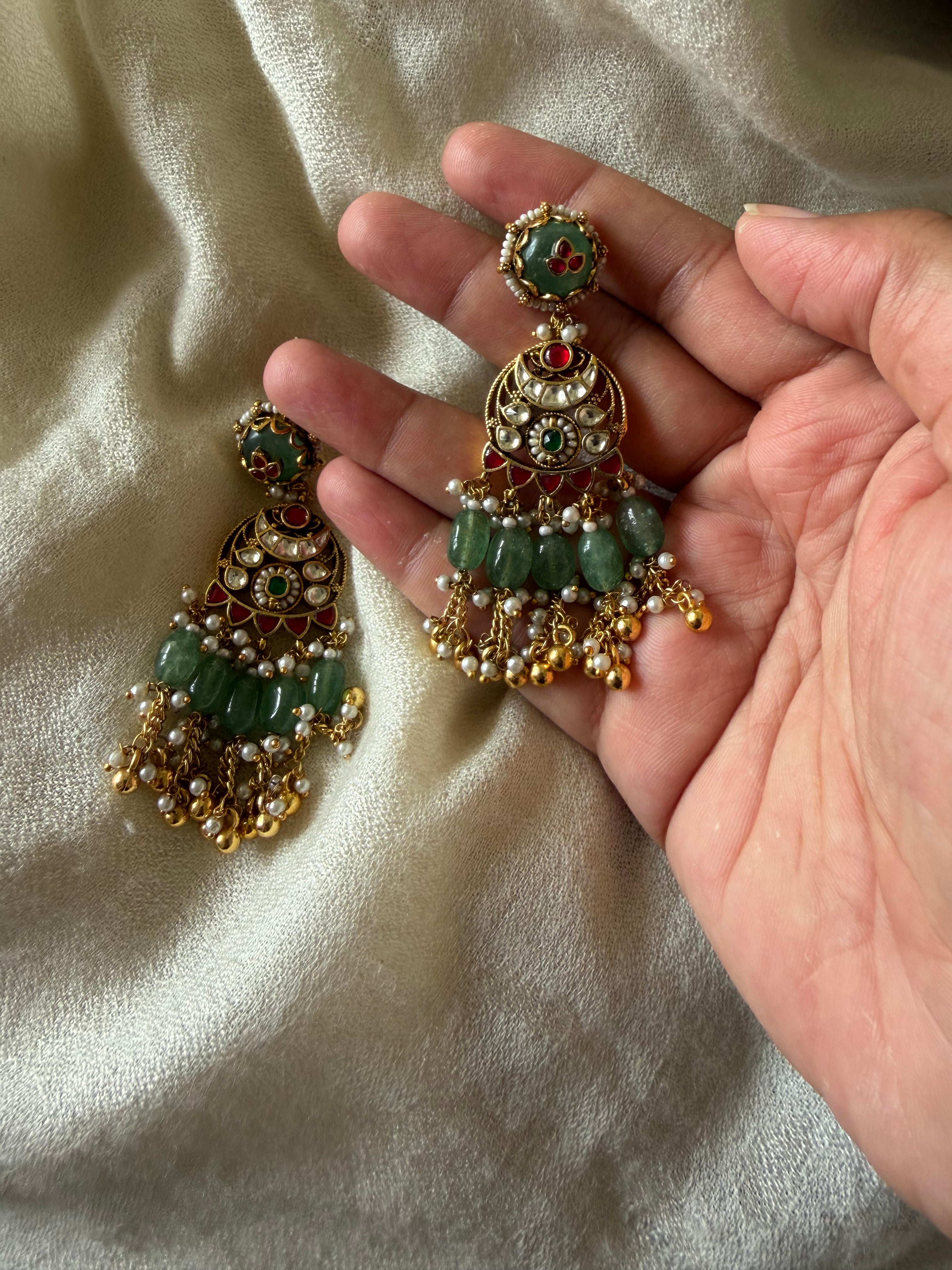 Traditional Indian Bell-shaped Jhumka