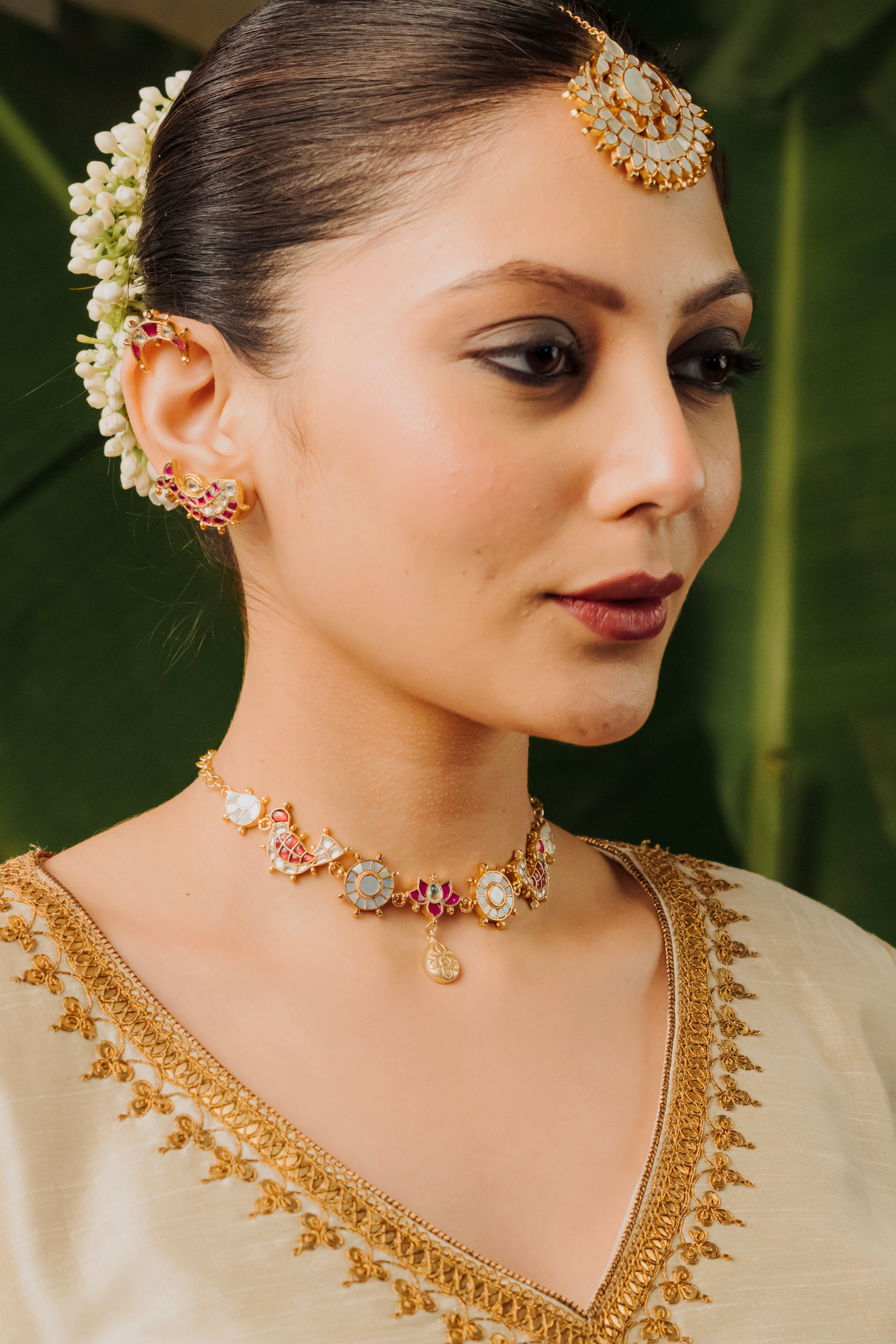 Kiyana Crest Necklace