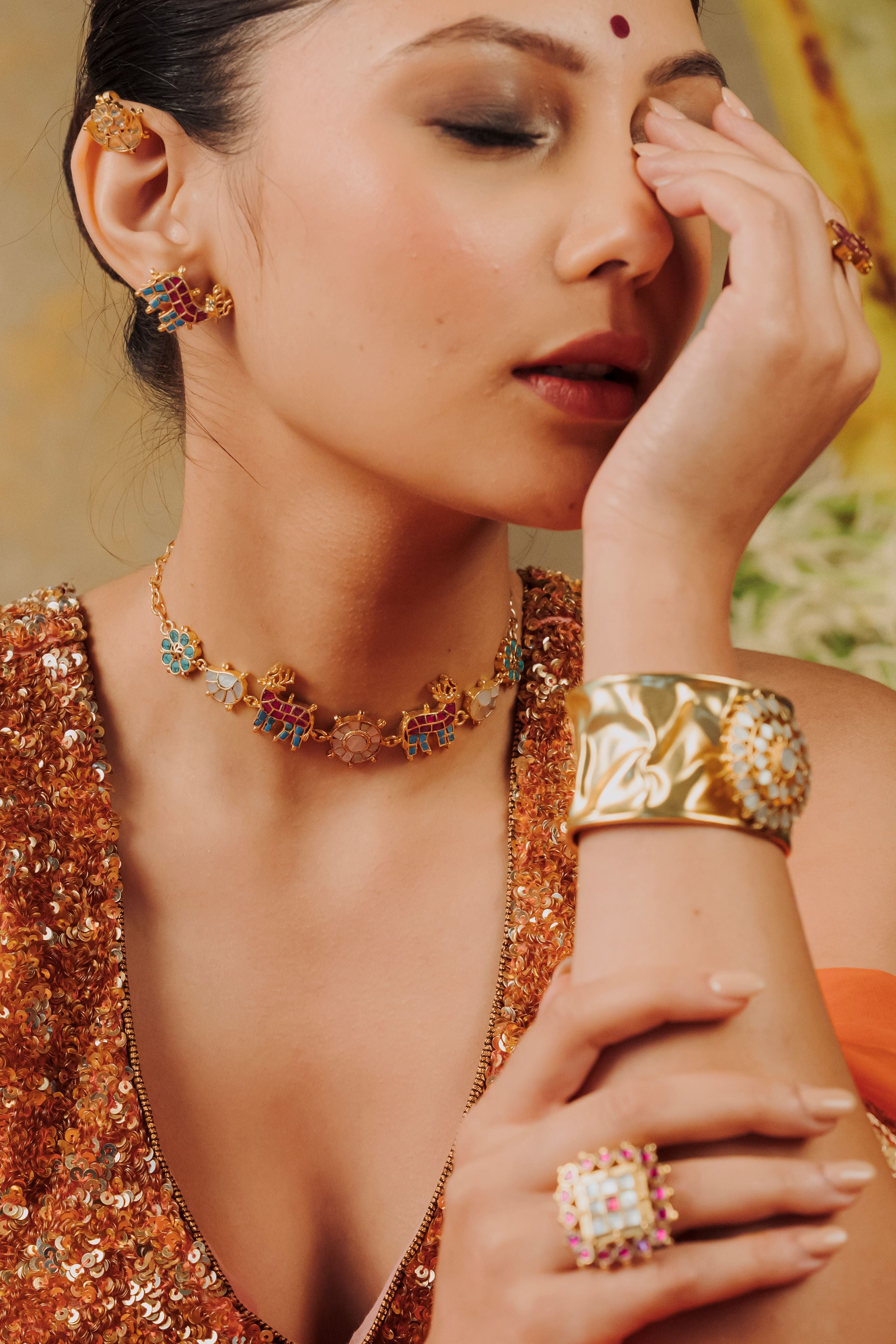 Phoolon ki chandani Necklace