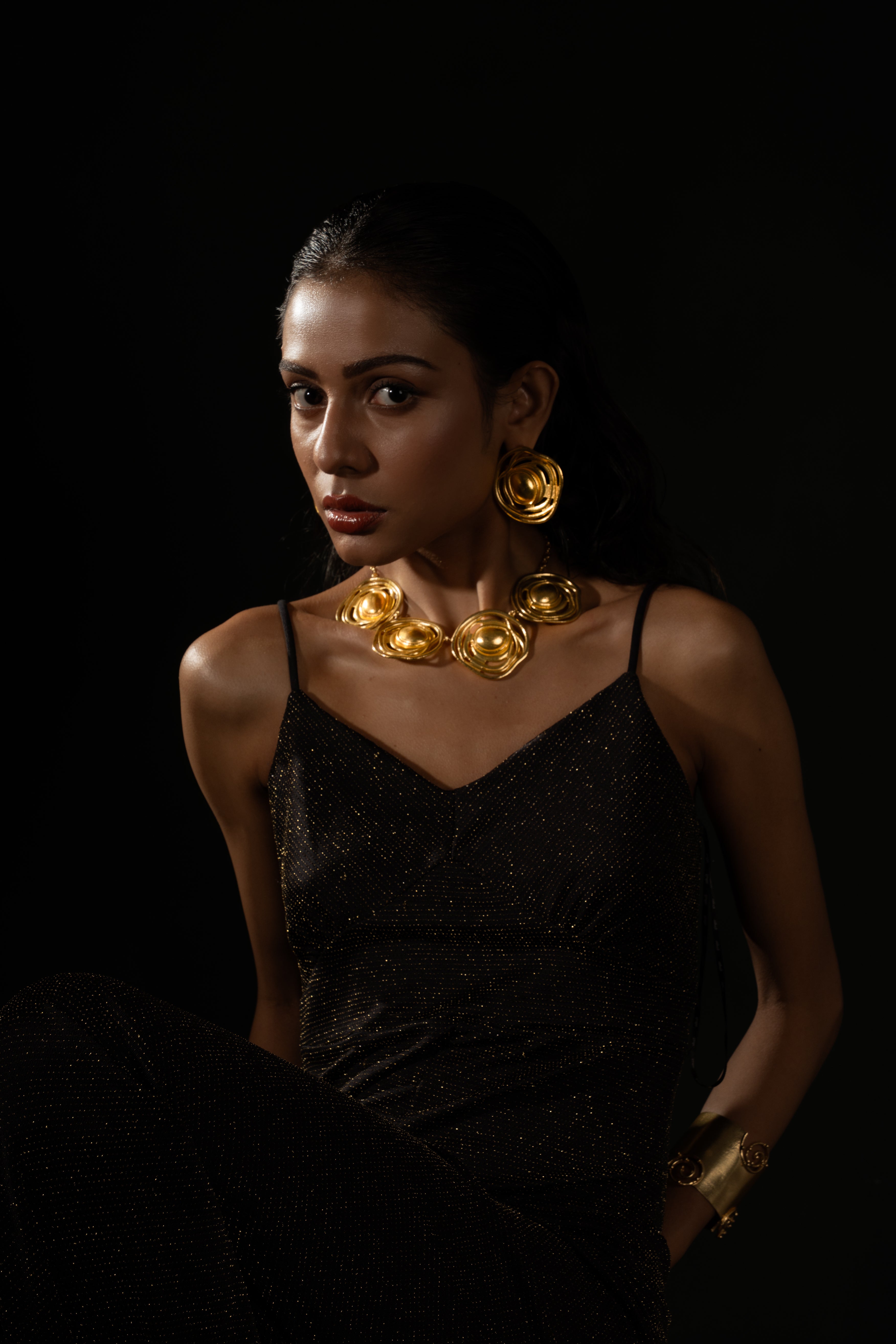 Statement Gold Plated Necklace