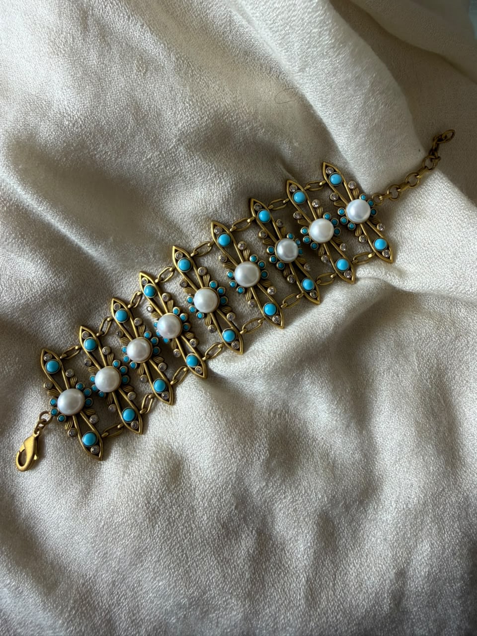 handcrafted Indian Traditiona Statement Bracelet