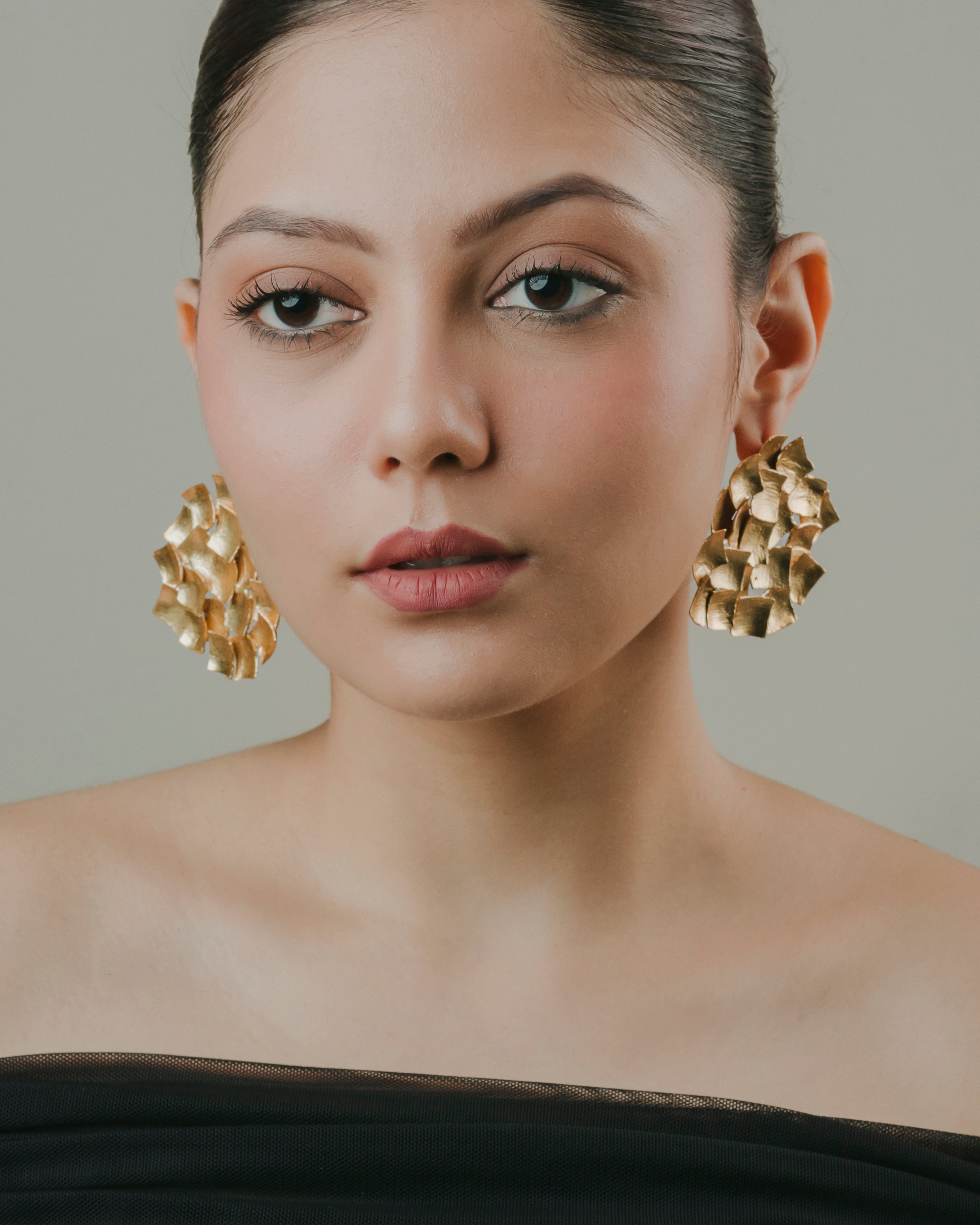 Snatchy Square Earrings