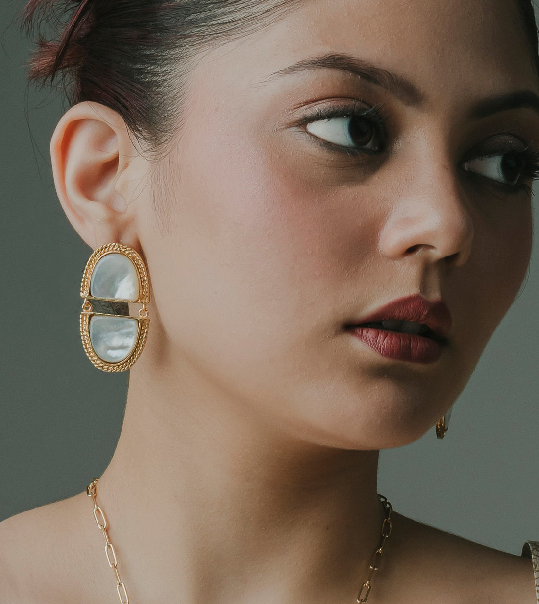 Cut Shell Earrings