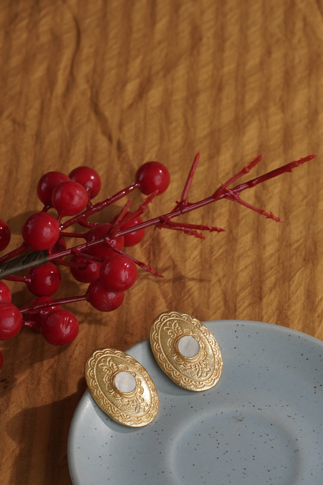 Buy Vintage Oval Stud for women