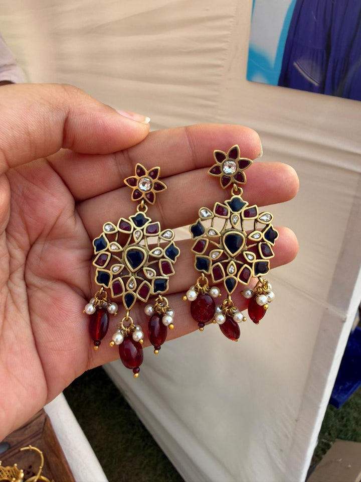 Mishr Jadau Kundan Dangle