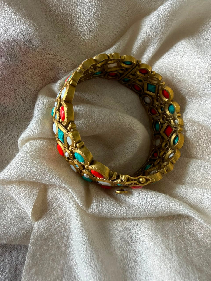 Virasat Meenakari Bracelet