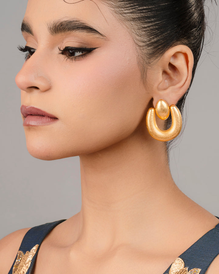 Ghode ki naal earring for women