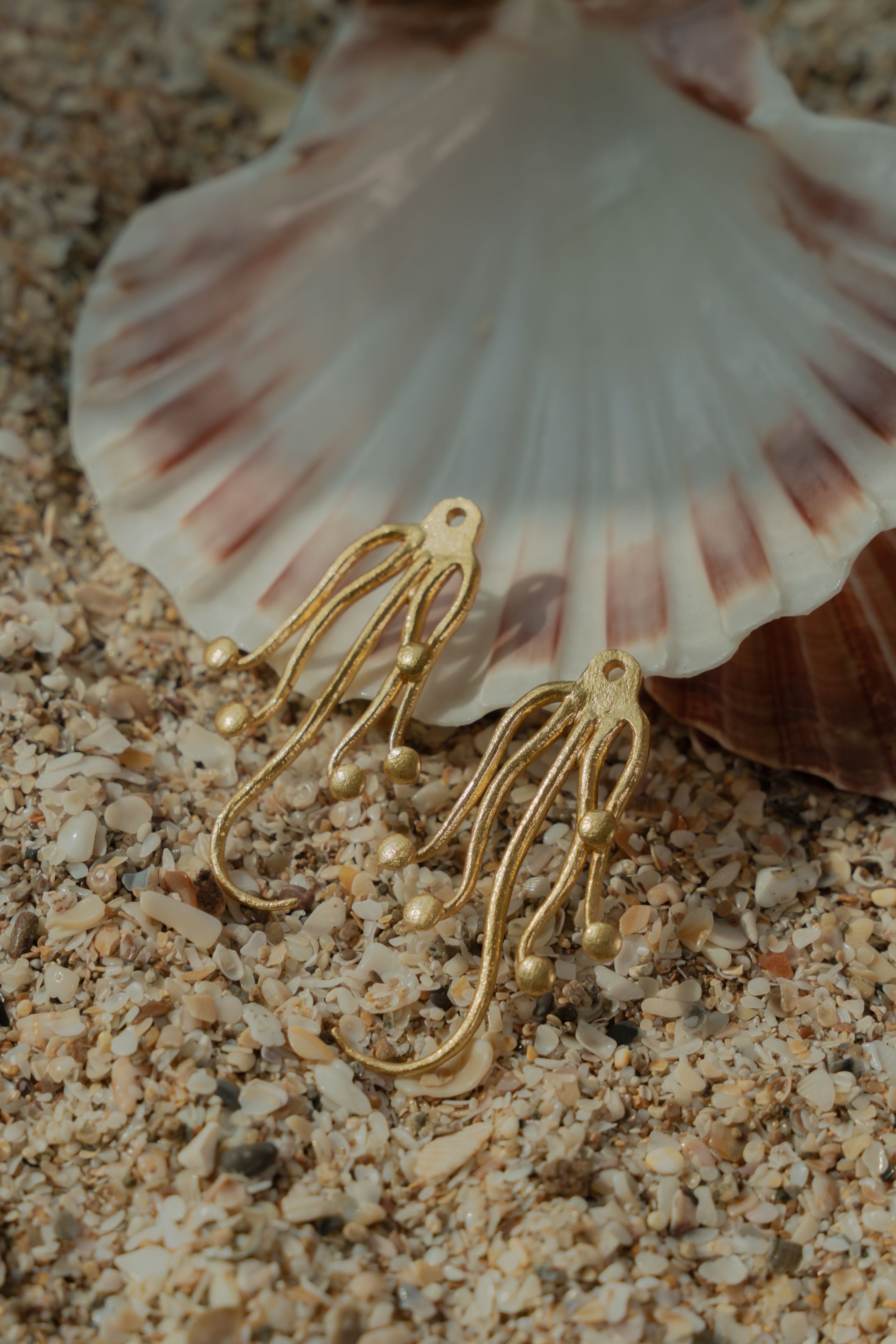 octopus earring beach special