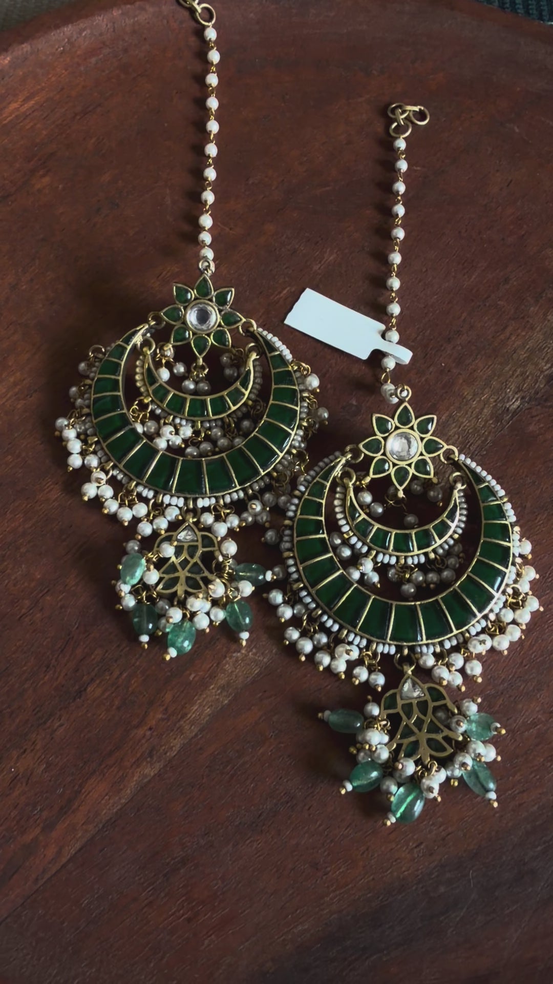Pachi Jadau Kundan Earring