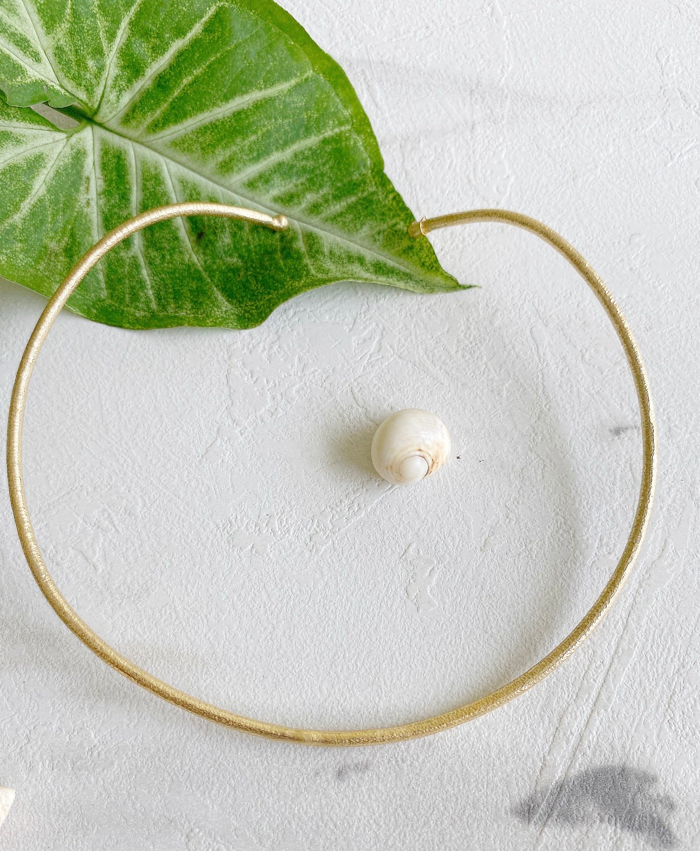 statement ring necklace